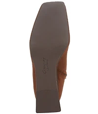 Circus NY by Sam Edelman Lia Square Toe Wedge Heel Dress Booties