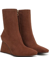 Circus NY by Sam Edelman Lia Square Toe Wedge Heel Dress Booties