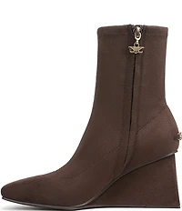 Circus NY by Sam Edelman Lia Square Toe Wedge Heel Dress Booties