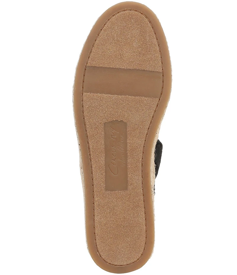 Circus NY by Sam Edelman Lillie Mesh Bow Detail Mary Jane Espadrille Ballet Flats