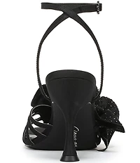 Circus NY by Sam Edelman Lucille Embellished Silk Ruffle Ankle Strap Dress Sandals