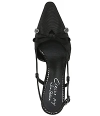 Circus NY by Sam Edelman Monica Fabric Bow Detail Slingback Dress Pumps