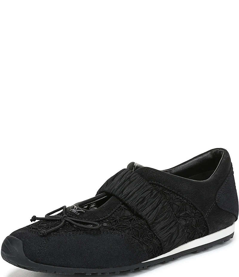 Circus NY by Sam Edelman Nara Mesh Bow Detail Mary Jane Ballerina Sneakers