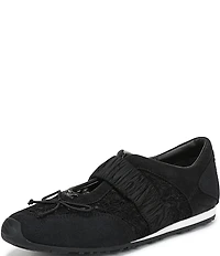 Circus NY by Sam Edelman Nara Mesh Bow Detail Mary Jane Ballerina Sneakers