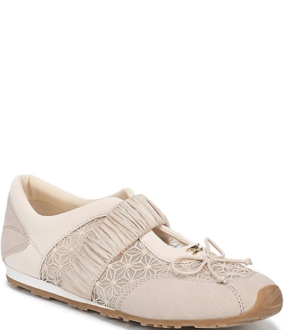 Circus NY by Sam Edelman Nara Mesh Bow Detail Mary Jane Ballerina Sneakers