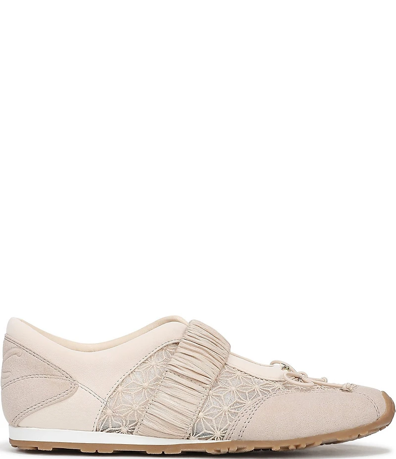 Circus NY by Sam Edelman Nara Mesh Bow Detail Mary Jane Ballerina Sneakers