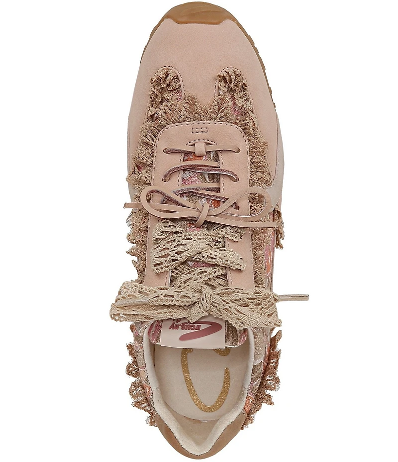 Circus NY by Sam Edelman Nash Floral Lace Detail Sneakers