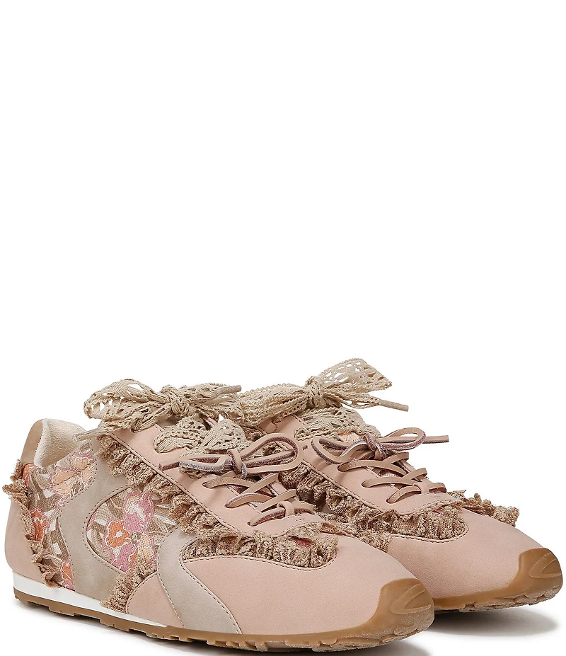 Circus NY by Sam Edelman Nash Floral Lace Detail Sneakers
