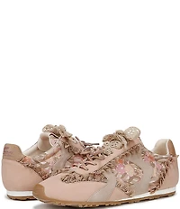 Circus NY by Sam Edelman Nash Floral Lace Detail Sneakers