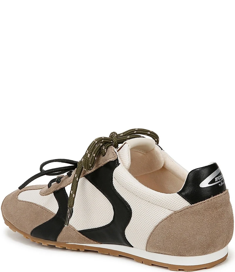 Circus NY by Sam Edelman Nash Fabric and Suede Lace Up Sneakers