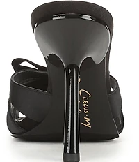 Circus NY by Sam Edelman Nora Fabric Ribbon Detail Slide Dress Sandals