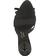 Circus NY by Sam Edelman Nora Fabric Ribbon Detail Slide Dress Sandals