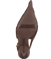 Circus NY by Sam Edelman Oaklee Gathered Fabric Point Toe Slingback Dress Pumps
