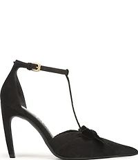 Circus NY by Sam Edelman Odina Ankle Strap Bow Accent Dress Pumps