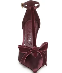 Circus NY by Sam Edelman Odina Ankle Strap Bow Accent Dress Pumps