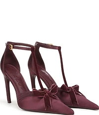 Circus NY by Sam Edelman Odina Ankle Strap Bow Accent Dress Pumps
