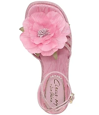 Circus NY by Sam Edelman Olana Flower Detail Flat Sandals