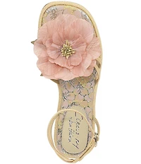 Circus NY by Sam Edelman Olana Flower Detail Flat Sandals
