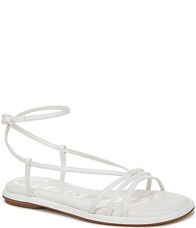 Circus NY by Sam Edelman Olana Leather Casual Flat Sandals