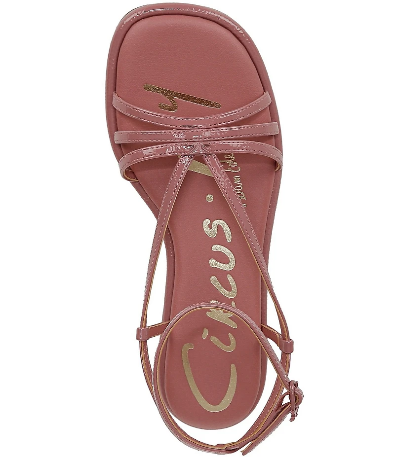 Circus NY by Sam Edelman Olana Patent Casual Flat Sandals