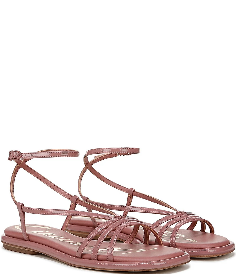 Circus NY by Sam Edelman Olana Patent Casual Flat Sandals