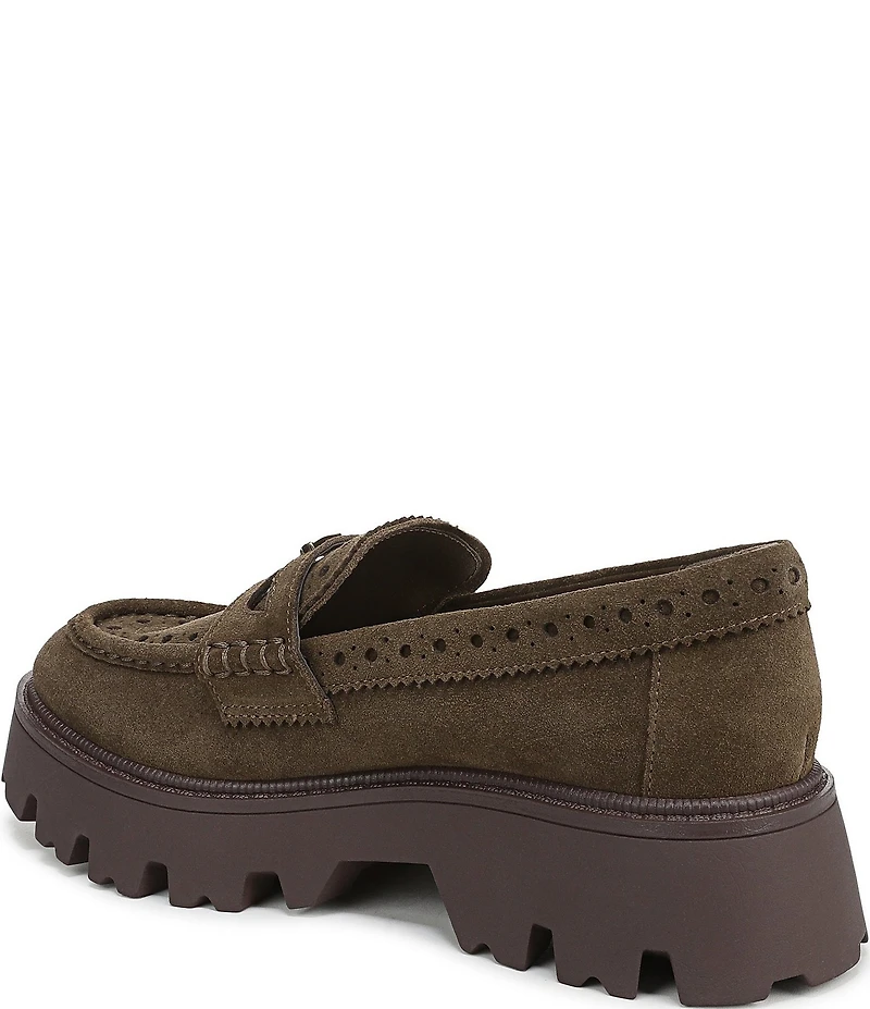 Circus NY by Sam Edelman Paisley Suede Penny Loafers