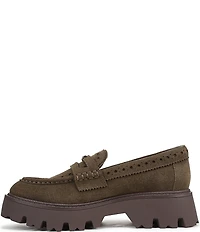 Circus NY by Sam Edelman Paisley Suede Penny Loafers