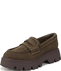 Circus NY by Sam Edelman Paisley Suede Penny Loafers