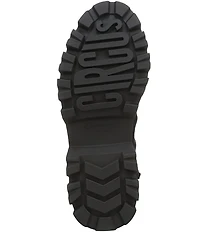 Circus NY by Sam Edelman Primm Suede Lug Sole Buckle Hardware Booties