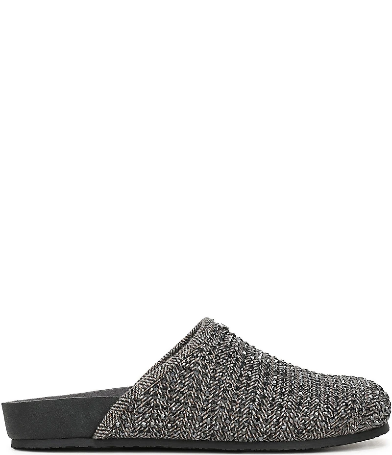 Circus NY by Sam Edelman Sabina Studded Herringbone Print Mules