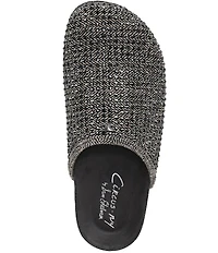 Circus NY by Sam Edelman Sabina Studded Herringbone Print Mules