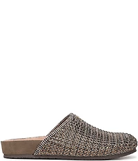 Circus NY by Sam Edelman Sabina Studded Houndstooth Print Mules