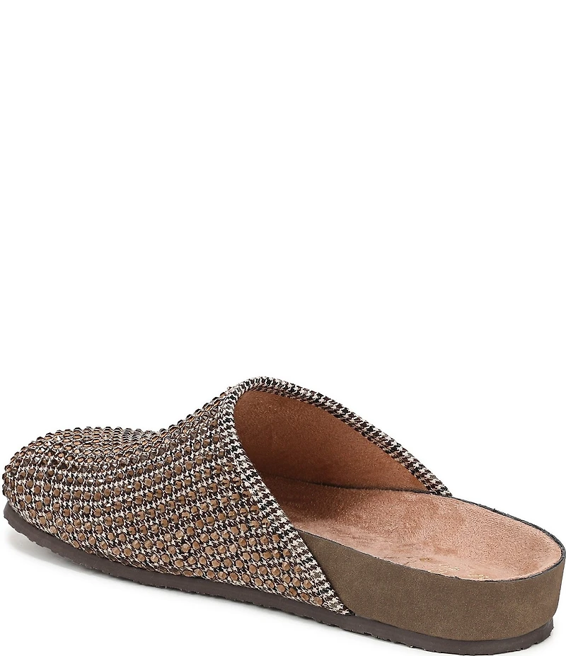Circus NY by Sam Edelman Sabina Studded Houndstooth Print Mules