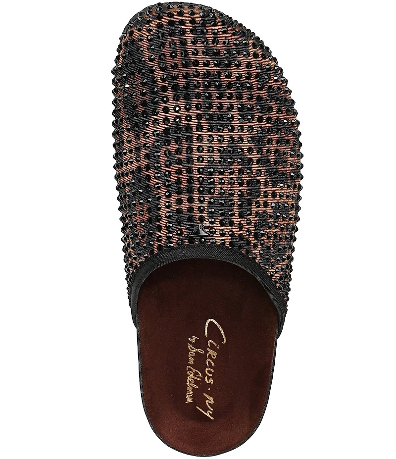 Circus NY by Sam Edelman Sabina Studded Leopard Print Mules