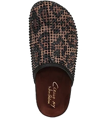 Circus NY by Sam Edelman Sabina Studded Leopard Print Mules