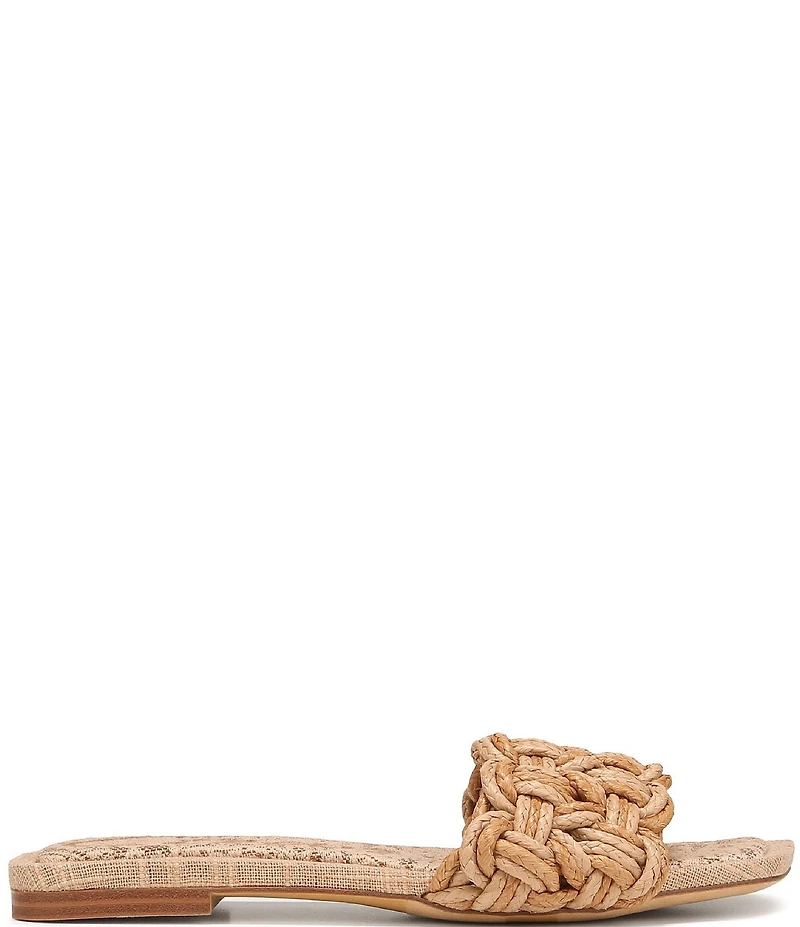 Circus NY by Sam Edelman Salma Woven Raffia Slide Sandals