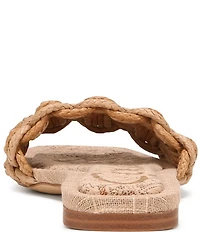 Circus NY by Sam Edelman Salma Woven Raffia Slide Sandals