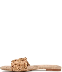 Circus NY by Sam Edelman Salma Woven Raffia Slide Sandals