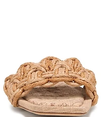 Circus NY by Sam Edelman Salma Woven Raffia Slide Sandals