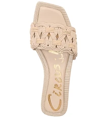 Circus NY by Sam Edelman Salma Woven Slide Sandals
