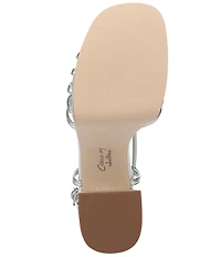 Circus NY by Sam Edelman Siena Metallic Platform Dress Sandals