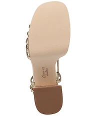 Circus NY by Sam Edelman Siena Metallic Platform Dress Sandals