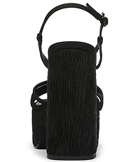 Circus NY by Sam Edelman Siena Silk Ankle Strap Platform Dress Sandals