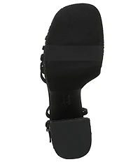 Circus NY by Sam Edelman Siena Silk Ankle Strap Platform Dress Sandals