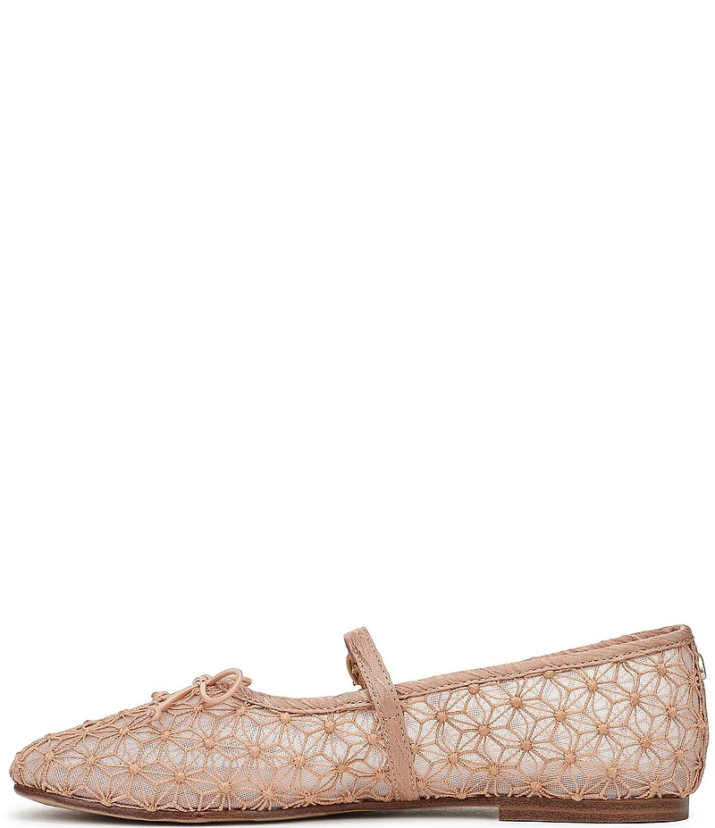 Circus NY by Sam Edelman Sofie Mesh Bow Detail Mary Jane Flats