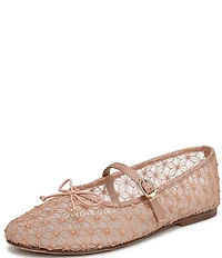 Circus NY by Sam Edelman Sofie Mesh Bow Detail Mary Jane Flats