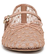 Circus NY by Sam Edelman Sofie Mesh Bow Detail Mary Jane Flats