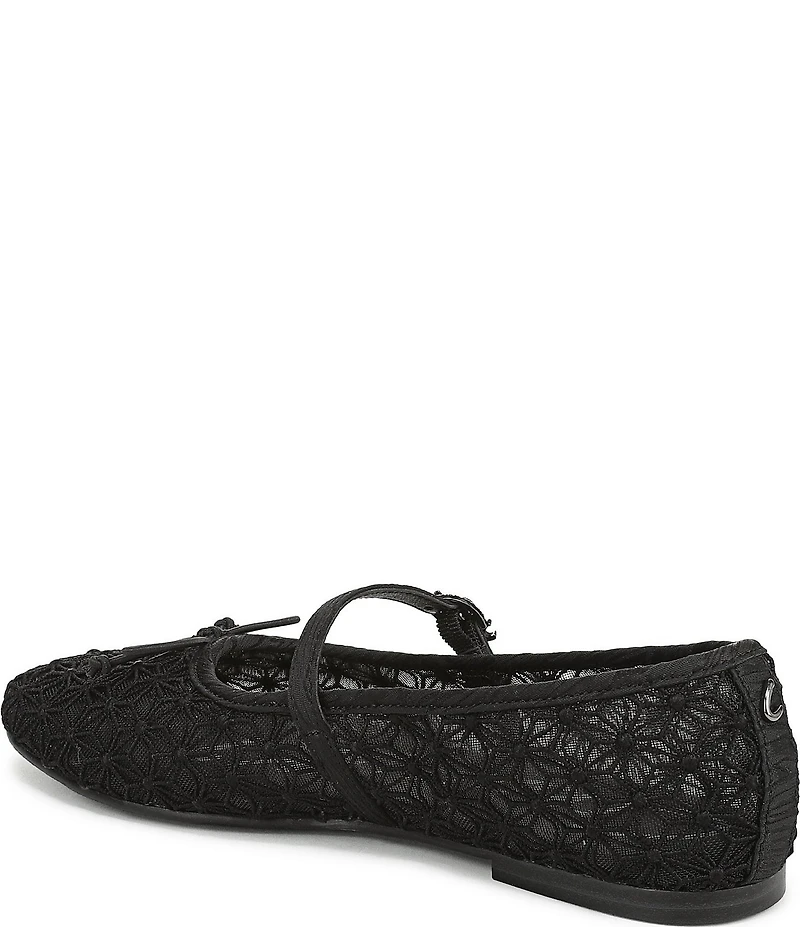 Circus NY by Sam Edelman Sofie Mesh Bow Detail Mary Jane Flats