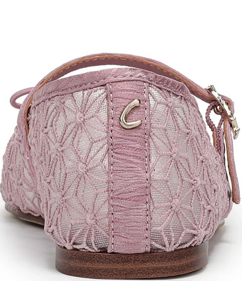 Circus NY by Sam Edelman Sofie Mesh Bow Detail Mary Jane Flats