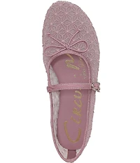 Circus NY by Sam Edelman Sofie Mesh Bow Detail Mary Jane Flats